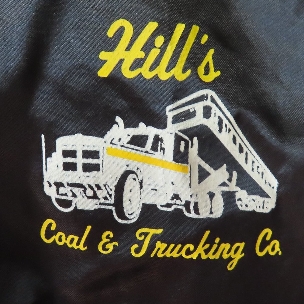 Men's Vintage Cardinal Hill's Coal and Trucking lightweight jacket coat sz XL - Picture 3 of 14